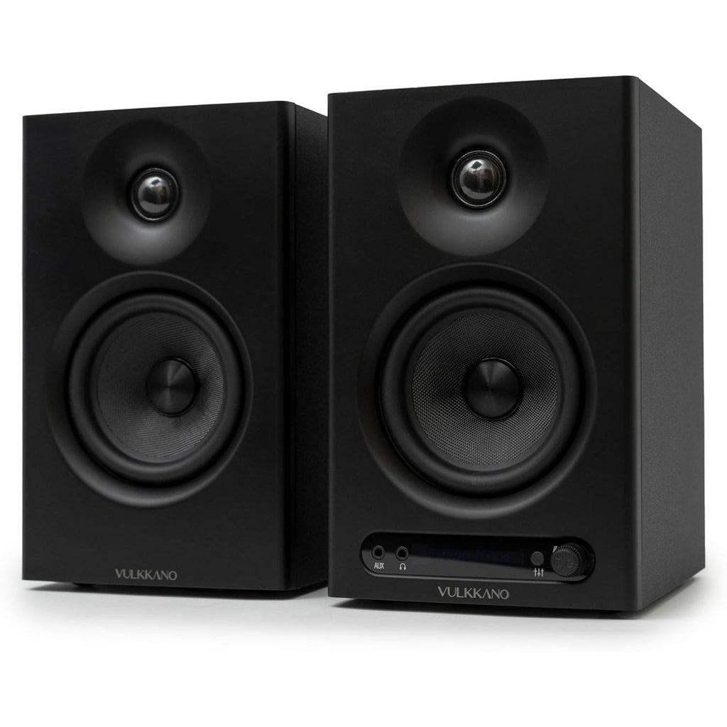 Studio Monitor Speakers 4 Inch Bluetooth TRS Optical PRO4 VULKKANO
