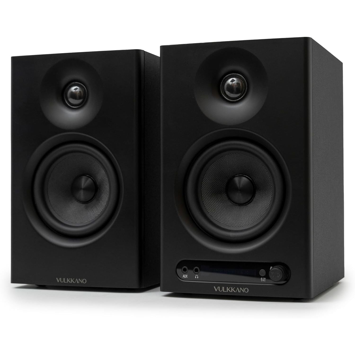 Studio Monitor Speakers 4 Inch Bluetooth TRS Optical PRO4 VULKKANO