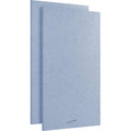 Acoustic Panels 2 Pack Large Soundproof Wall Panels 116x58cm Pale Blue AudioSilk